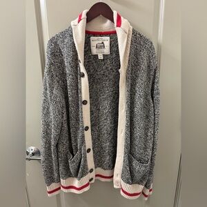 Roots Cabin Men's Cardigan Sweater